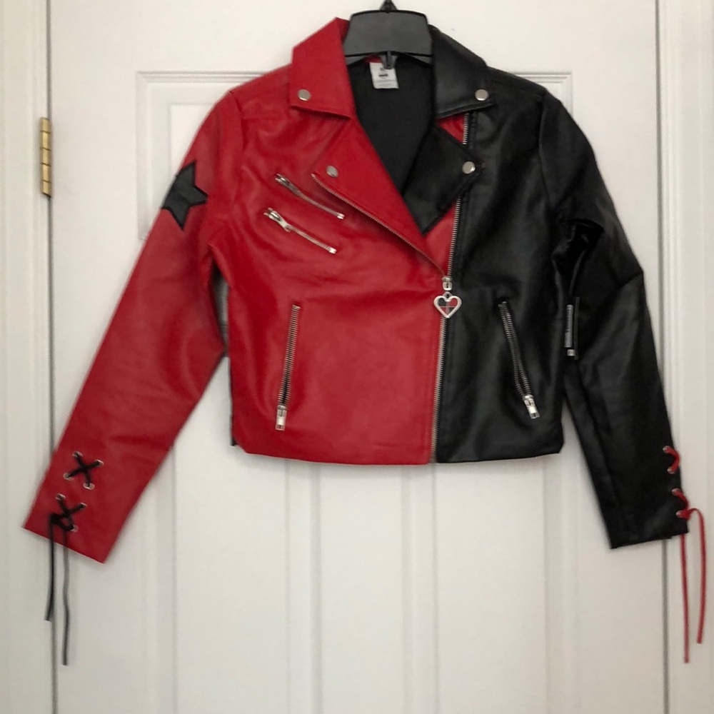 Harley Quinn Costume jacket by DC, from the Spirit Store, size S.